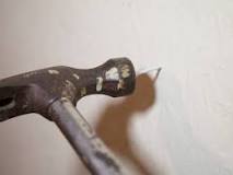 Image result for can i hammer a nail into drywall