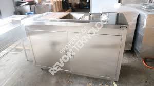 Hitungan permeter lari / panjang. Kitchen Set Stainless Rumah Minimalis Bekasi Free Konsultasi Revon