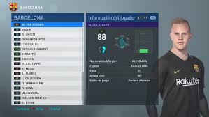 Maybe you would like to learn more about one of these? Media De Los Jugadores Del Barcelona En Pes 2019