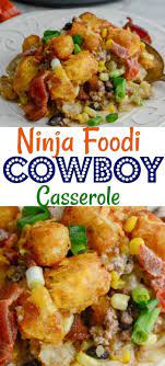 Bloggers Ninja Cooking System Recipes Cowboy Casserole Recipes