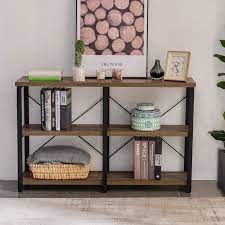 Helfrich Console Table In 2021 Rustic Console Tables Rustic Entryway Table Sofa Table With Storage