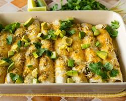 Image of Easy Cheesy Chicken Enchiladas with Cheezy Ranch