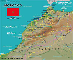 From simple political maps to detailed map of morocco. Www Welt Atlas De Datenbank Karten En Karte 2 3