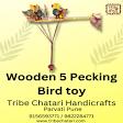 Wooden 5 Picking Bird Toy