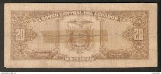 Trámite orientado a brindar información pública certificada del banco central del ecuador a los/las ciudadanos (as) nacionales, extranjeros (as), personas jurídicas legalmente constituidas, y entidades gubernamentales y no gubernamentales que así lo. Ecuador T Banco Central Del Ecuador Veinte 20 Sucres 1983 Compania De Jesus Guito 06198043