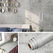 Livelynine yapışkan film mutfak beton görünümlü gri 40CM×5M yıkanabilir  film tezgah mutfak gri kendinden yapışkanlı film beton görünümlü filmi  kendinden yapışkanlı mutfak dolapları : Amazon.com.tr: Ev ve Yaşam