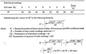 Time Study Definition Procedure And Methods