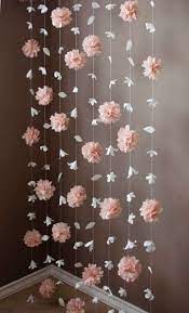 Wedding Decorations Diy Cheap Paper Flowers 35 Ideas Paper Flower Garlands Paper Flowers Diy Wedding