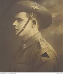 Studio portrait of 3696 Private John Percival Allan, 25th Battalion. An 18  year old mechanic of ...
