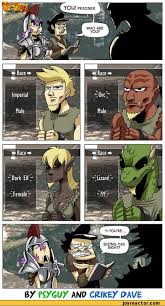 Skyrim Character Creation Logic Skyrim Comic Skyrim Memes Skyrim Funny