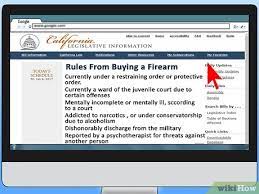 How To Buy Firearms In California (With Pictures) - Wikihow