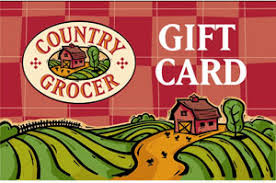 Take the gift card to a gift card exchange kiosk. Gift Cards Country Grocer