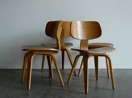 Reserved Vintage Mid Century Modern Thonet Plywood Chair Set Of 6 599 00 Via Etsy Plywood Chair Chair Contemporary Dining Chairs
