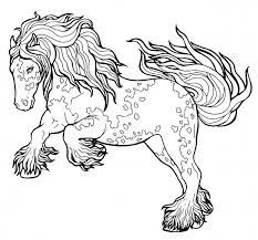 cheval court au trot livre de coloriage premium vector freepik enfants nature dessin anime l