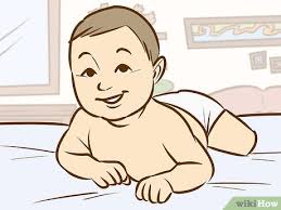 Die babys von freunden und bekannten fingen an zu robben, da drehte mein kleiner sich gerade auf den bauch. Einem Baby Das Krabbeln Beibringen 14 Schritte Mit Bildern Wikihow