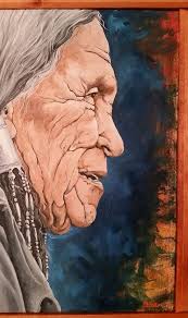 Saginaw Grant Oil painting: Katrina Case
