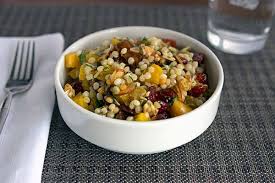 Heat remaining 1 teaspoon oil in pan. Middle Eastern Couscous Salad With Dried Fruit
