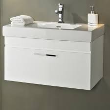 Upgrade your bathroom with fairmont designs vanities and cabinets. Metropolitan 30 Wall Mount Vanity And Sink Set High Gloss White Fairmont Designs Fairmont Designs