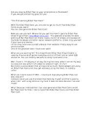 8 ball pool cheat target line hack is functioning to make the target line becomes wider and longer. Doc Are You Playing 8 Ball Pool On Your Smartphone Or Facebook Fred Curryman Academia Edu