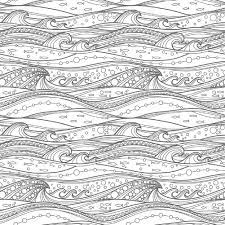 2 click on the coloring page image in the bottom half of the screen to make that frame active. Sea Waves Seamless Pattern For Coloring Pages Backgrounds Fabric Page Fill And More Royalty Free Cliparts Vectors And Stock Illustration Image 52184704