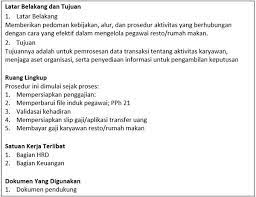 Sop survey phbs warung makan. Sop Restoran Rumah Makan Format 6 Contoh Lengkap