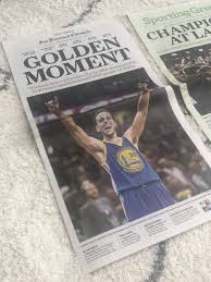 We will inform, inspire and provoke while being honest, fearless and startlingly original. Golden State Warriors Championship Sf Chronicle Newspapers Trifecta Collectibles
