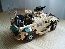 Military base ww2 + army truck+ action soldiers germany vehical blocks fit lego. Us Army Ground Mobility Vehicle 1 Lego Military Lego Army Lego