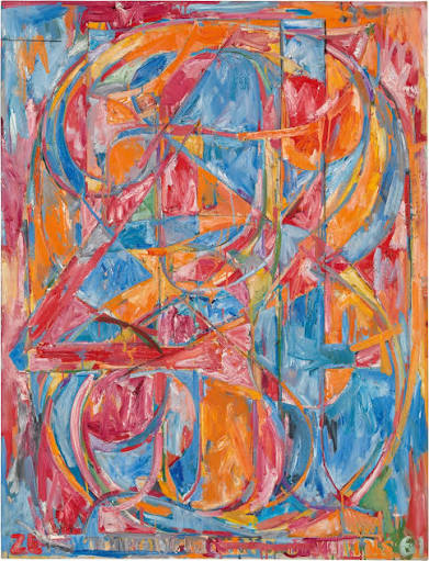 Work by Jasper Johns