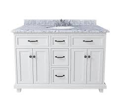 And today we are going to look closer at such an important part of the bathroom interior. Tuscany Addison 48 W X 22 D Vanity With Carrara Marble Vanity Top With Oval Undermount Bowl At Menards