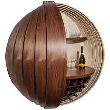 Contemporary Walnut Drinks Cabinet Or Dry Bar Wall Mounted 1stdibs Com Drinks Cabinet Dry Bar Wall Bar