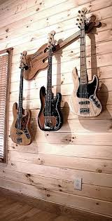 Hang Multiple Guitars With Style Guitar Hanger Music Studio Room Music Room