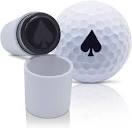 Amazon.com: SWVL Sports Ace of Spades Emoji Golf Ball Stamp ...