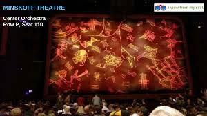 The Lion King Seating Guide Minskoff Theatre Seating Chart