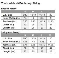 Adidas Basketball Jersey Size Chart Kasa Immo