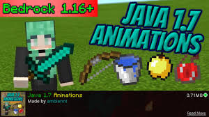 Easy to use minecraft bedrock server with ui, automatic cloud backups, and version control. Java 1 7 Animations In Bedrock Edition Resource Pack Showcase For 1 16 Youtube