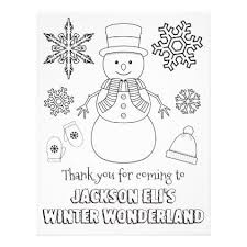 Winter Wonderland Coloring Page Coloring Sheet Zazzle Com Coloring Sheets Coloring Pages Winter Wonderland