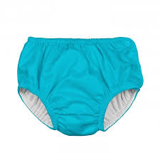 Iplay Snap Reusable Absorbent Swim Diaper Aqua Pupsik