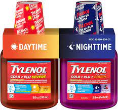 It's especially prevalent during the autumn and winter months. Buy Tylenol Cold Flu Severe Daytime Nighttime Liquid Cough Medicine 2 Ct Of 8 Fl Oz Online In Vietnam B084h7xtly