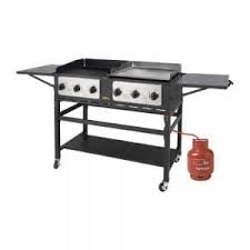 Find gas grill griddle combo. Propane 6 Burner Combi Bbq Grill And Griddle High Output Bbq Griddle