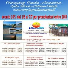 Check spelling or type a new query. Camping Onda Azzurra Campingplatz 3 Sterne Ortona Abruzzen