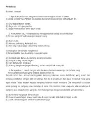 Ukur baju di badan sendiri. Peri Bahasa