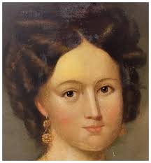 Sanford Mason Oil Painting Portrait of Angelica Singleton Van Buren