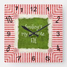 How about candy canes and peppermint candies? Peppermint Candy Wall Clocks Zazzle Co Nz