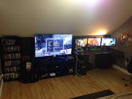 A Gamers Man Cave Man Cave Home Bar Man Cave Room Man Cave Basement Diy
