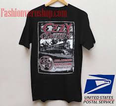 Ozzy Osbourne Crazy Train Unisex Adult T Shirt