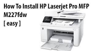 Users will identify the following fax features such as the fax address book, speed dials, and the fax billing download hp laserjet pro mfp m227fdw printer driver from hp website. How To Install Hp Laserjet Pro Mfp M227fdw Youtube