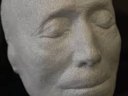 Carl Michael Bellman (1740-1795) Deathmask. Miniature Replica 100mm