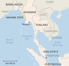 La birmanie, ancienne colonie de l'empire britannique, acquiert son indépendance en 1948. Rakhine Myanmar Harta Statul Rakhine Myanmar Harta Asia De Sud Est Asia