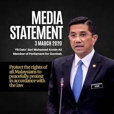 This biography profiles hic childhood, life, political career, achievements and timeline. Mohamed Azmin Ali On Twitter The Rights Of All Malaysians To Peacefully Protest Are Enshrined In The Federal Constitution I Urge The Authorities To Allow The Public To Express Themselves