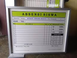 Papan Data Absensi Kelas Whiteboard Dan Papan Data Sekolah Medan Facebook